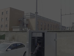 太陽光監視カメラのキューブ