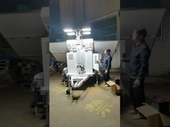 移動式太陽光系パネルライト・LEDトレーラー