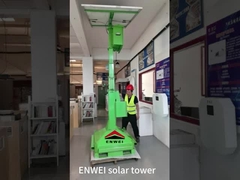 モバイルソーラーCCTVカメラ 街路灯 防犯監視タワー 交通管理用