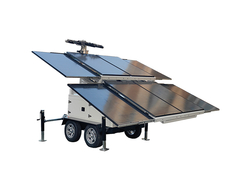 モデル8300ポータブルソーラーライトタワー