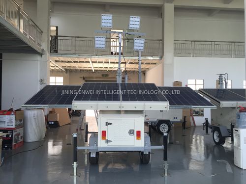 Latest company news about カスタマイズされたモデル4450ソーラートレーラーが現在生産中です。