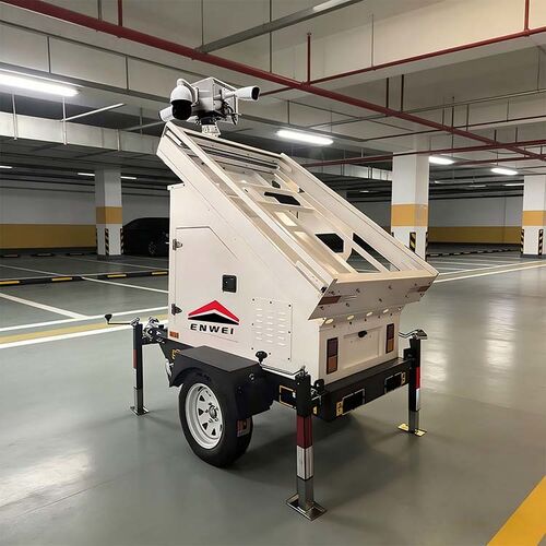 Latest company news about 顧客に合わせた太陽光監視トレーラーフレーム