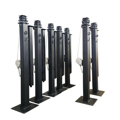 オーダーメイド マニュアル マスト 太陽トレーラー カメラ マストポール 6m 19ft 7m 21ft 価格
