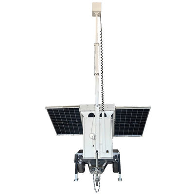太陽光パネル セキュリティ トレーラー 屋外監視用の太陽光発電 トレーラー