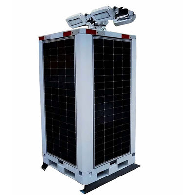 環境保護 再生可能エネルギー節約照明 太陽光灯塔 LED立方体 学校用照明