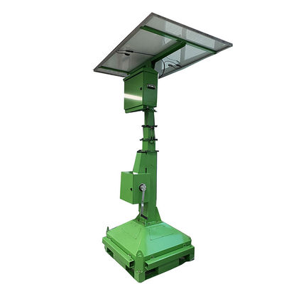 ソーラーポータブルストリート 2*50W LED 洪水ライト ライトタワー ゴルフコース照明