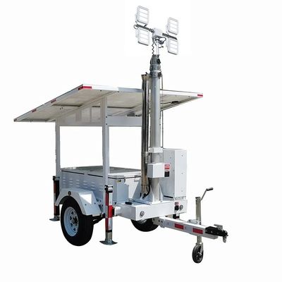 鉱山照明のための強力な移動性ポータブル太陽光 LEDライトトレーラー