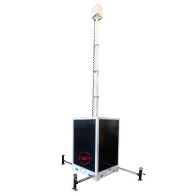 建設現場用ソーラーライトタワー（ゲル型バッテリー、850kg容量）