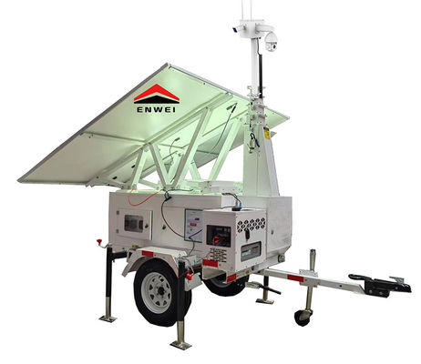 柔軟な電源 MPPT 40A ソーラーパネル 遠隔管理監視用 Cctv トレーラー