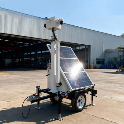 MPPTコントローラー用防水ケース付きのオフグリッドモバイル監視システム