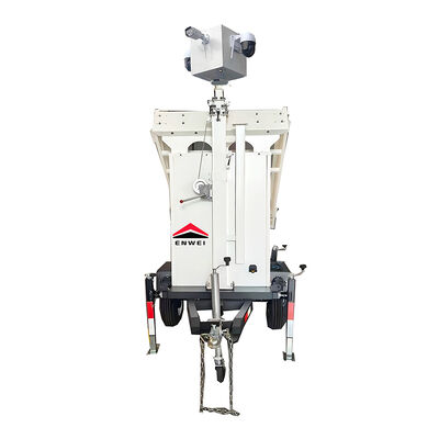 携帯太陽光パネル カメラ CCTV トレーラー 建設現場のためのフレーム